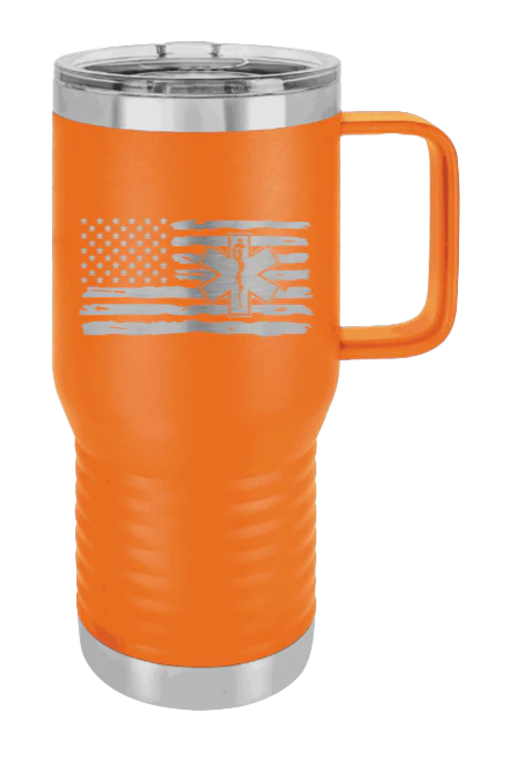 EMS Flag - 20oz Mug Laser Engraved - Image 10