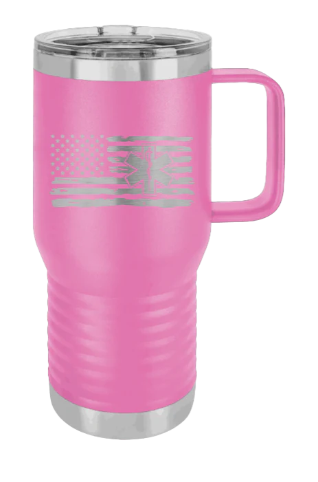 EMS Flag - 20oz Mug Laser Engraved - Image 11