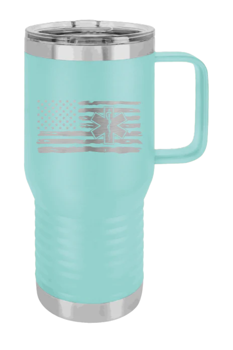 EMS Flag - 20oz Mug Laser Engraved - Image 14