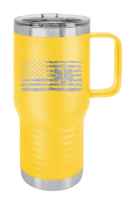EMS Flag - 20oz Mug Laser Engraved - Image 16