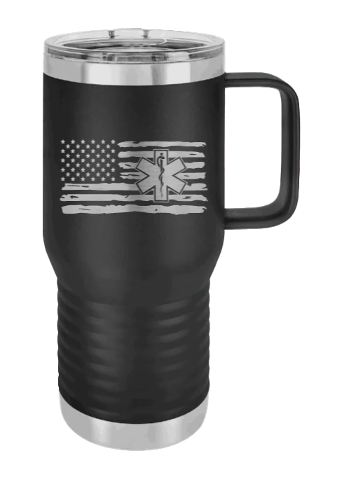 EMS Flag - 20oz Mug Laser Engraved - Image 9