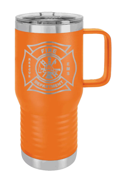 Firefighter - 20oz Mug Laser Engraved - Image 10