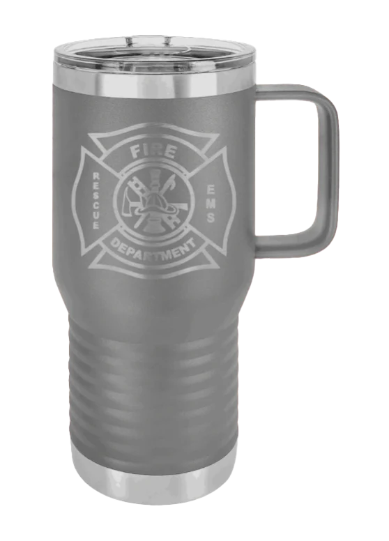 Firefighter - 20oz Mug Laser Engraved - Image 3