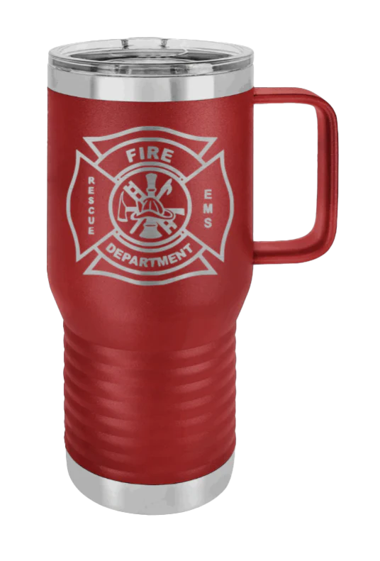 Firefighter - 20oz Mug Laser Engraved - Image 7