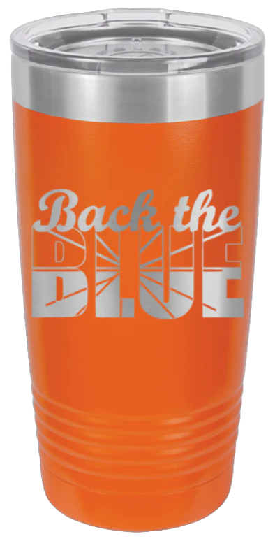 Back The Blue - 20oz Tumbler - Image 11