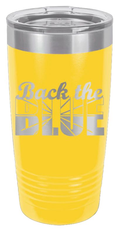 Back The Blue - 20oz Tumbler - Image 17