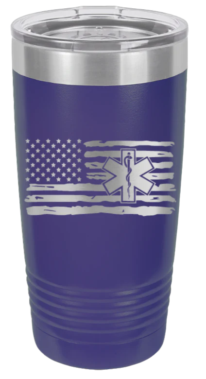 EMS Flag - 20oz Tumbler - Image 13