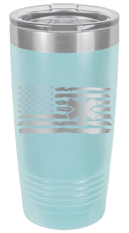 EMS Flag - 20oz Tumbler - Image 6