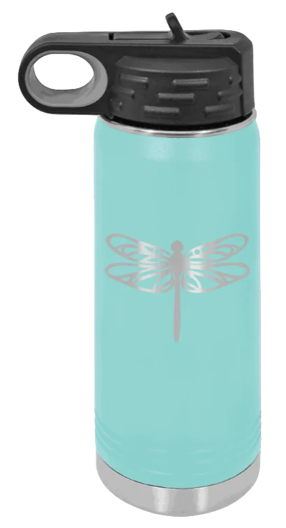 Dragonfly - 20oz Water Bottle Laser Engraved - Image 15
