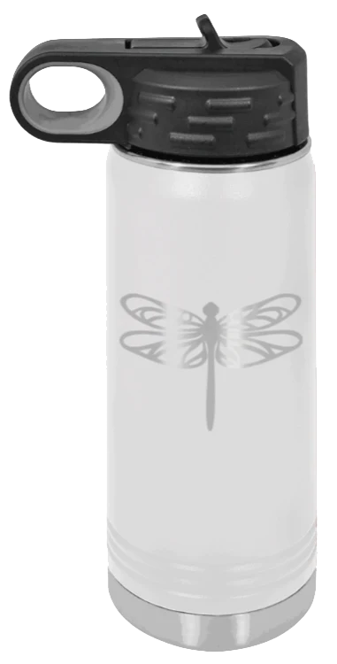 Dragonfly - 20oz Water Bottle Laser Engraved - Image 16