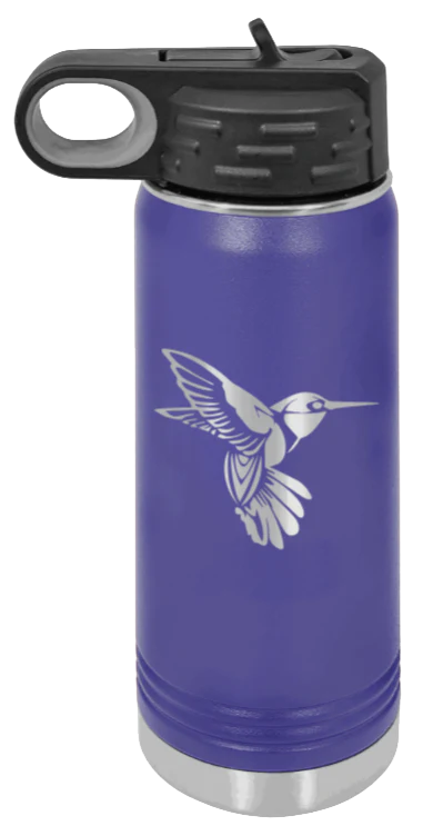 Hummingbird - 20oz Water Bottle Laser Engraved - Image 13