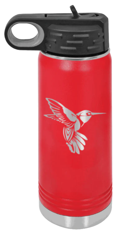 Hummingbird - 20oz Water Bottle Laser Engraved - Image 14
