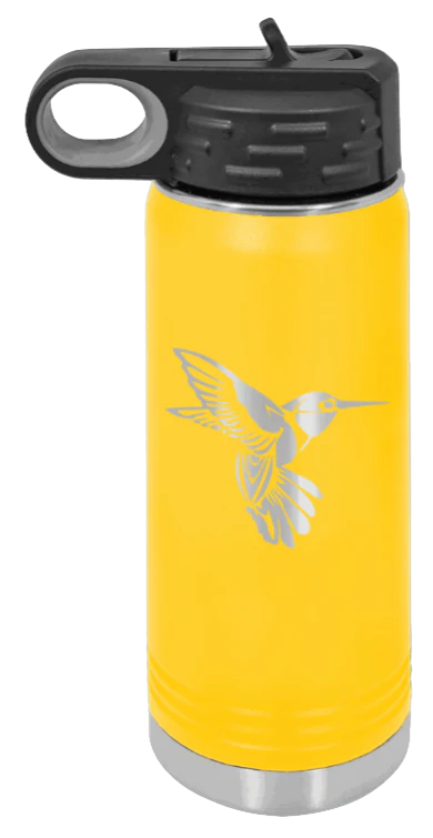 Hummingbird - 20oz Water Bottle Laser Engraved - Image 17