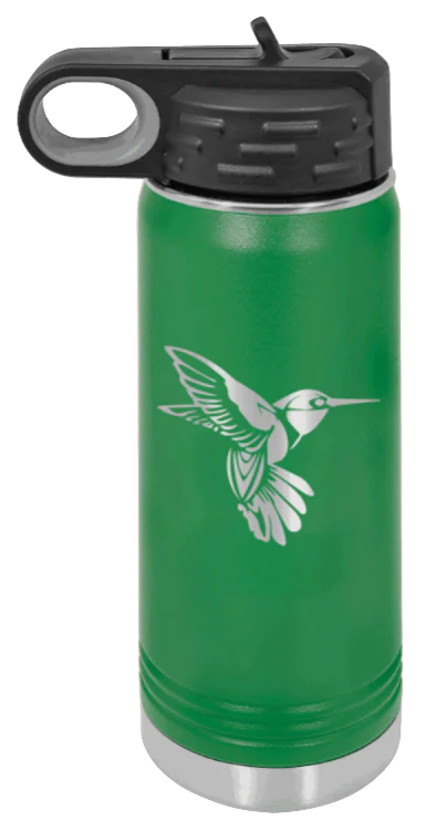 Hummingbird - 20oz Water Bottle Laser Engraved - Image 5
