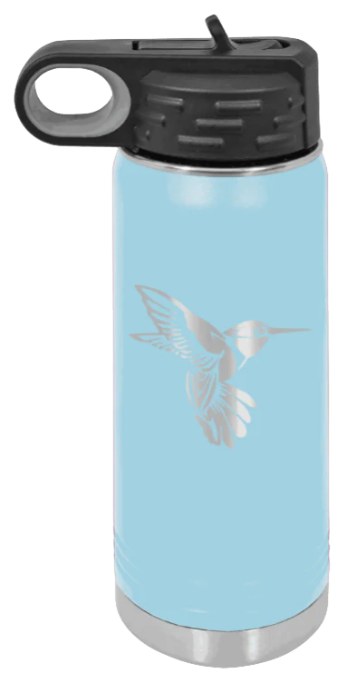 Hummingbird - 20oz Water Bottle Laser Engraved - Image 6