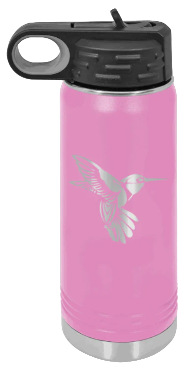 Hummingbird - 20oz Water Bottle Laser Engraved - Image 7