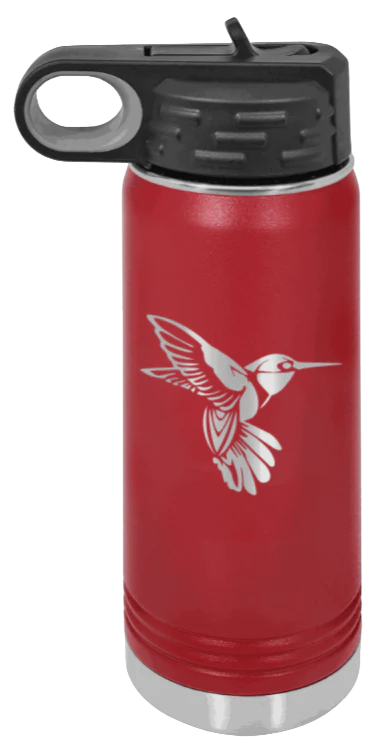 Hummingbird - 20oz Water Bottle Laser Engraved - Image 8