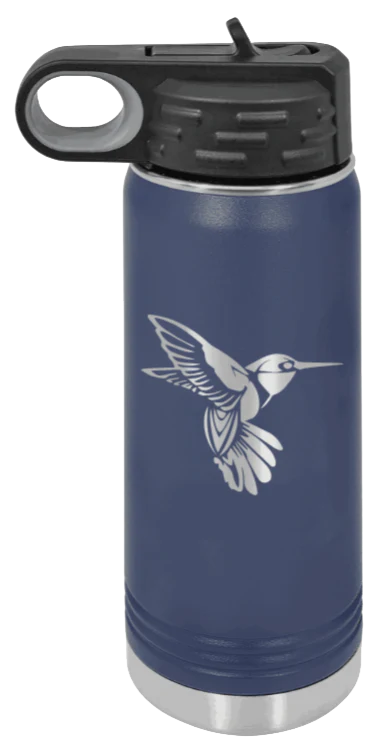 Hummingbird - 20oz Water Bottle Laser Engraved - Image 9