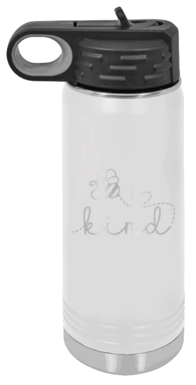 Bee Kind - 20oz Water Bottle Laser Engraved - Image 16