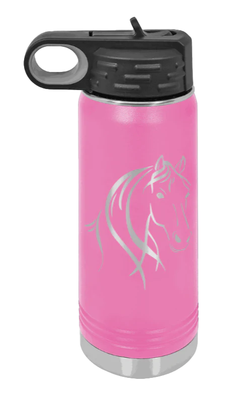 Horse - 20oz Water Bottle Laser Engraved - Image 12