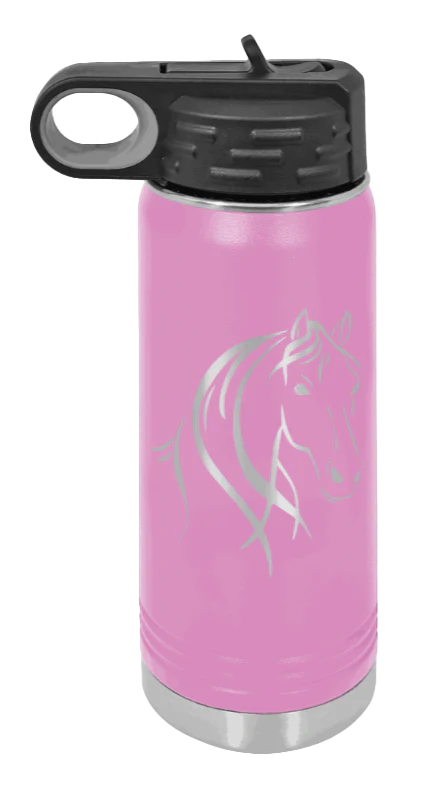 Horse - 20oz Water Bottle Laser Engraved - Image 7