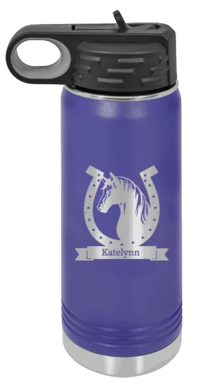 Horse Banner - 20oz Mug Laser Engraved - Image 13