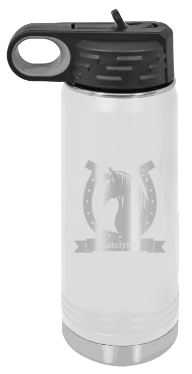 Horse Banner - 20oz Mug Laser Engraved - Image 16