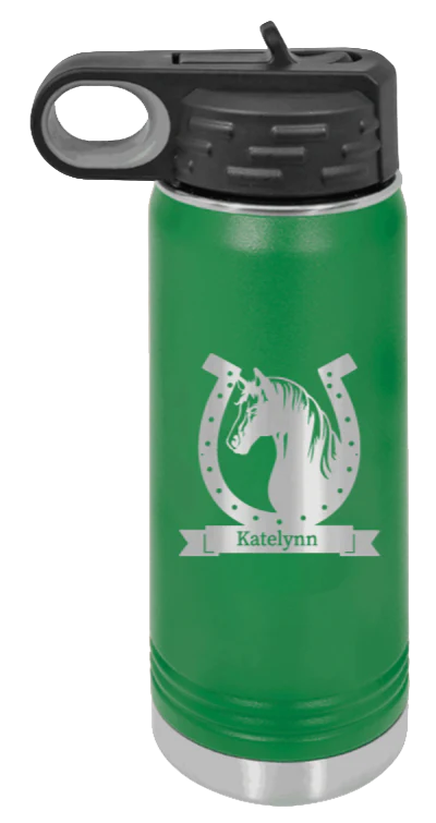Horse Banner - 20oz Mug Laser Engraved - Image 5