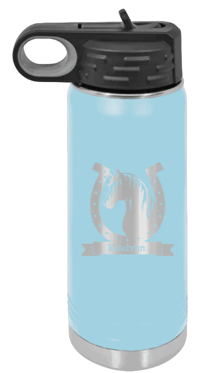 Horse Banner - 20oz Mug Laser Engraved - Image 6