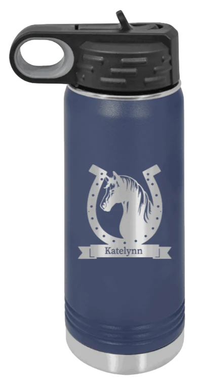 Horse Banner - 20oz Mug Laser Engraved - Image 9