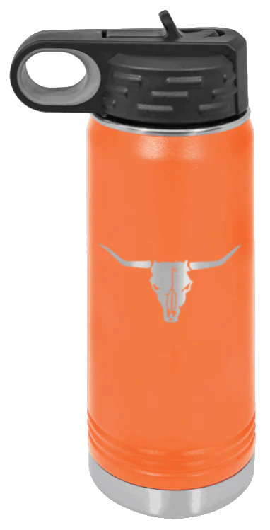 Cow Skull- 20oz Mug Laser Engraved - Image 11