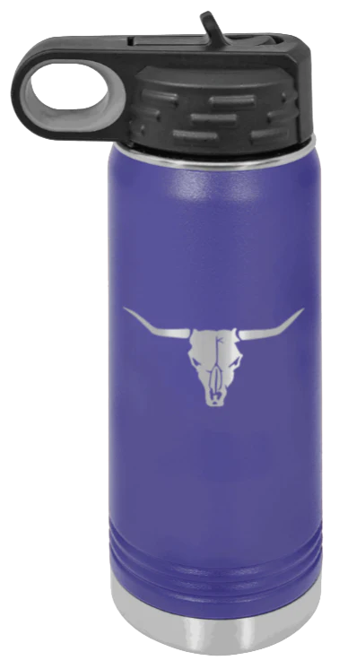 Cow Skull- 20oz Mug Laser Engraved - Image 13