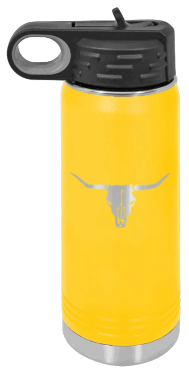 Cow Skull- 20oz Mug Laser Engraved - Image 17