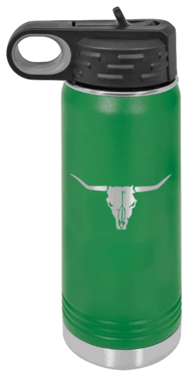 Cow Skull- 20oz Mug Laser Engraved - Image 5