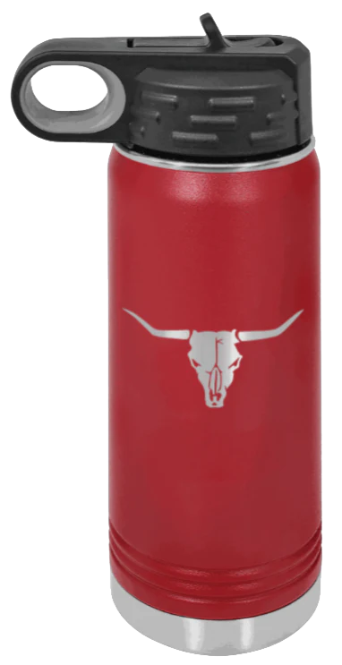 Cow Skull- 20oz Mug Laser Engraved - Image 8