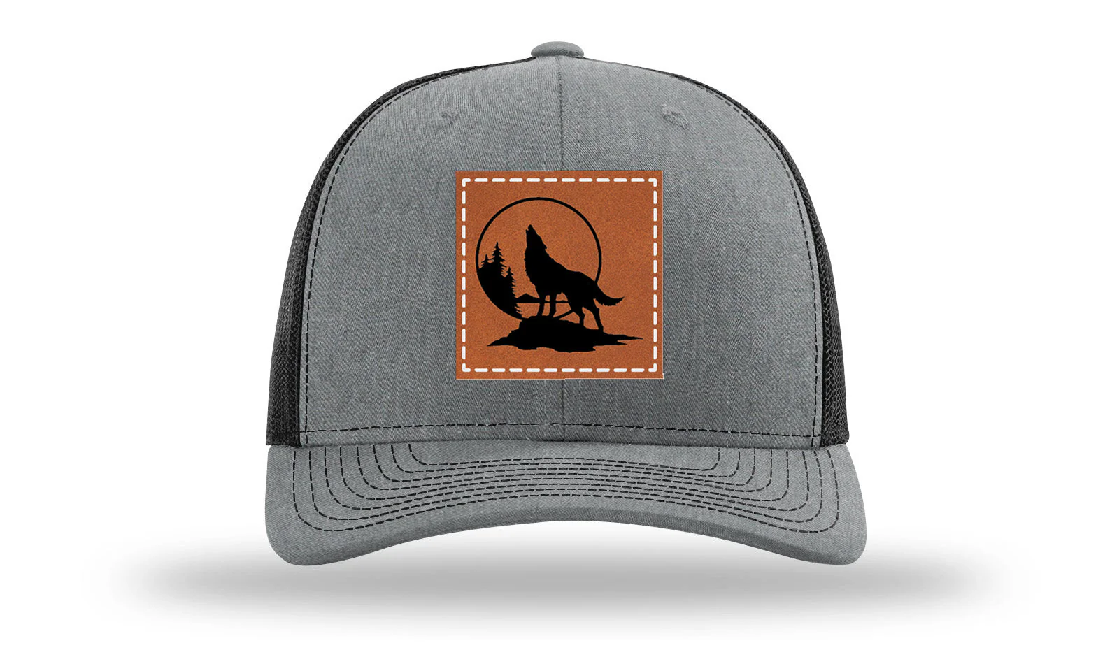 Wolf Leather Patch Richardson 112 Hat - Image 20