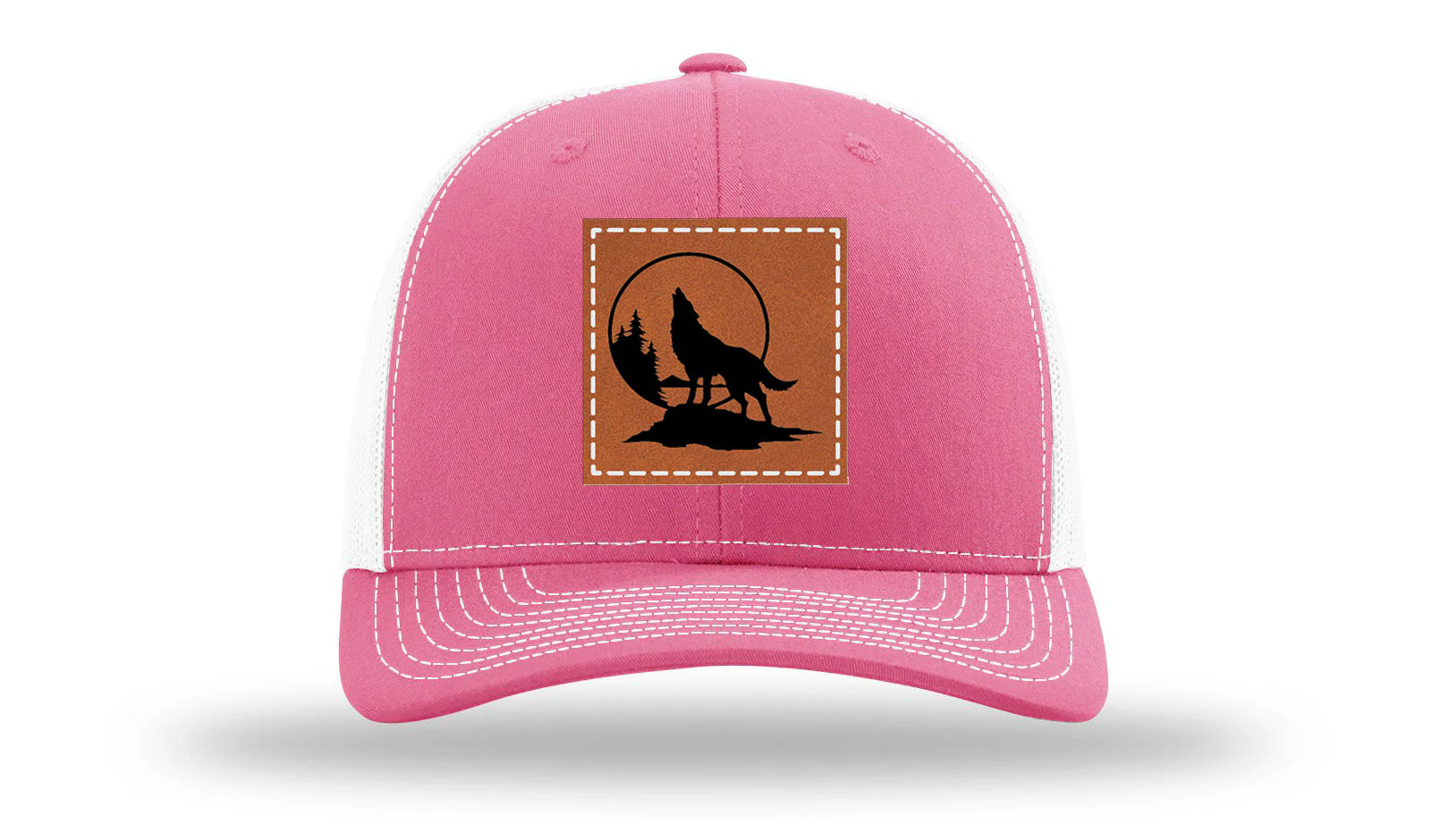 Wolf Leather Patch Richardson 112 Hat - Image 23