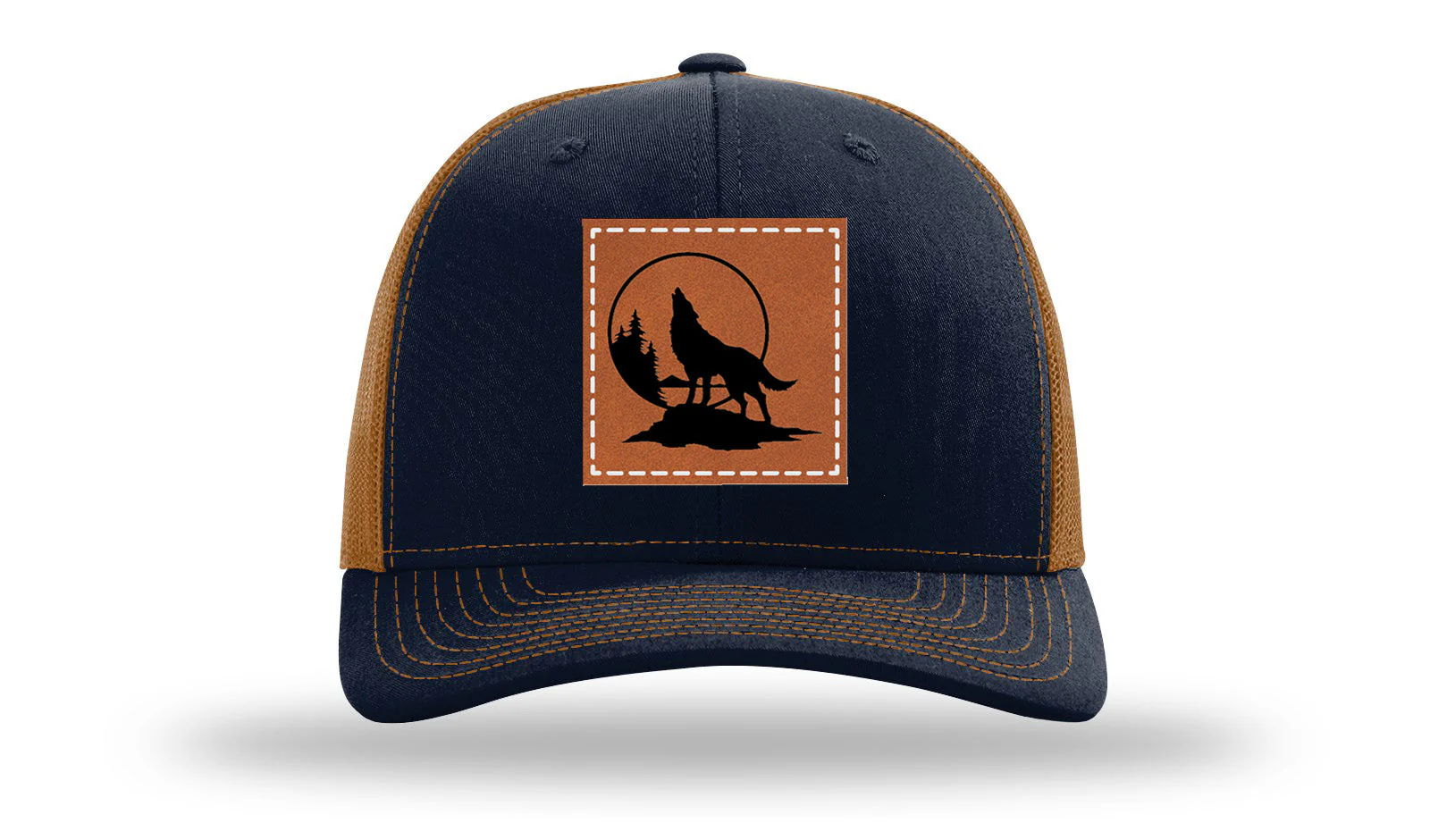 Wolf Leather Patch Richardson 112 Hat - Image 26