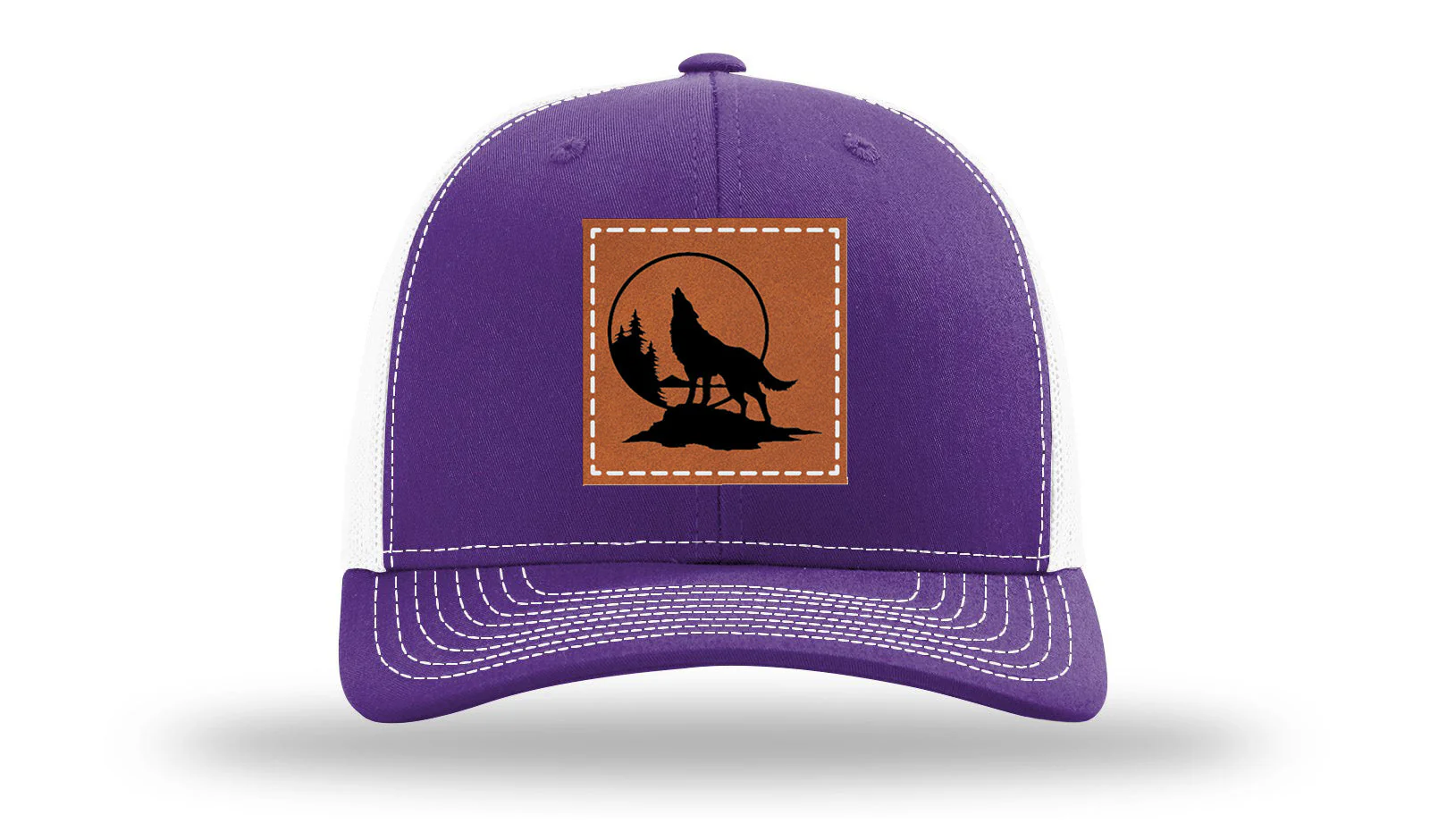 Wolf Leather Patch Richardson 112 Hat - Image 30