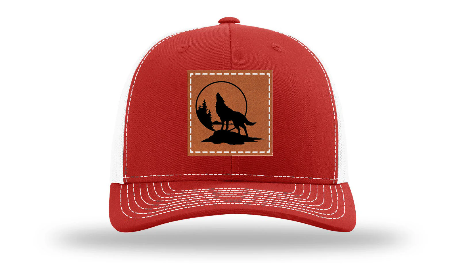 Wolf Leather Patch Richardson 112 Hat - Image 31