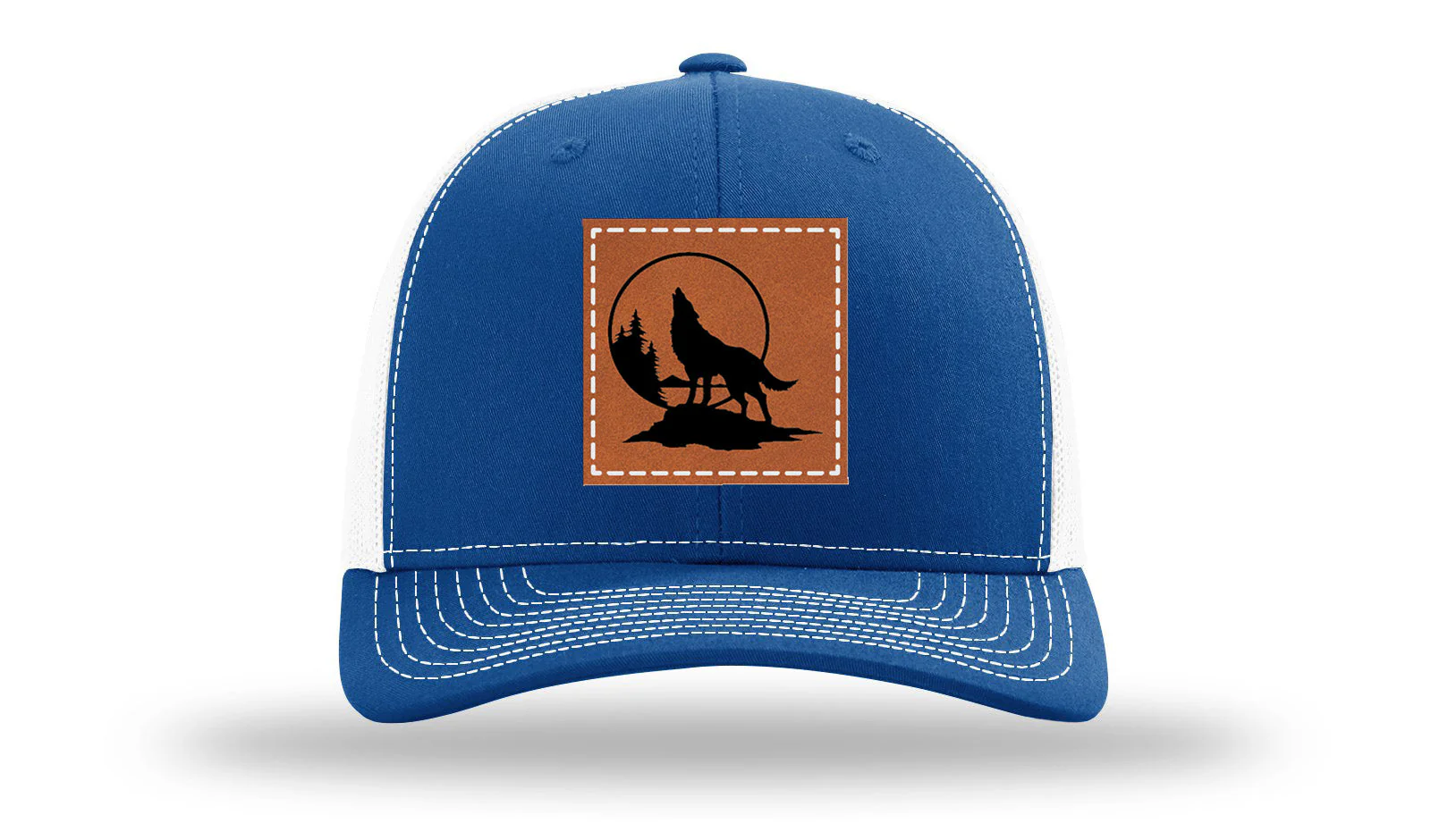 Wolf Leather Patch Richardson 112 Hat - Image 32