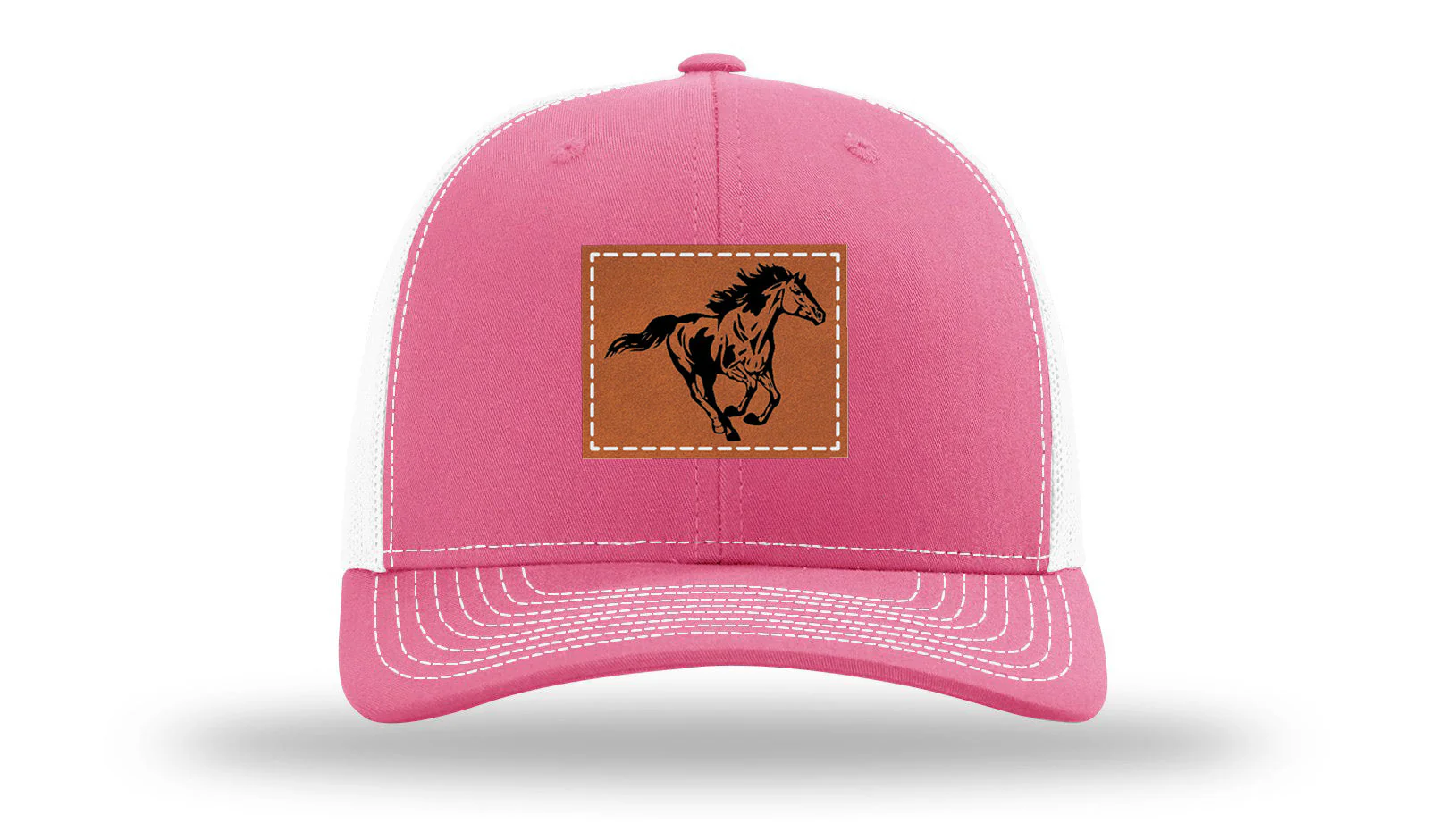 Horse 3 Leather Patch Richardson 112 Hat - Image 23