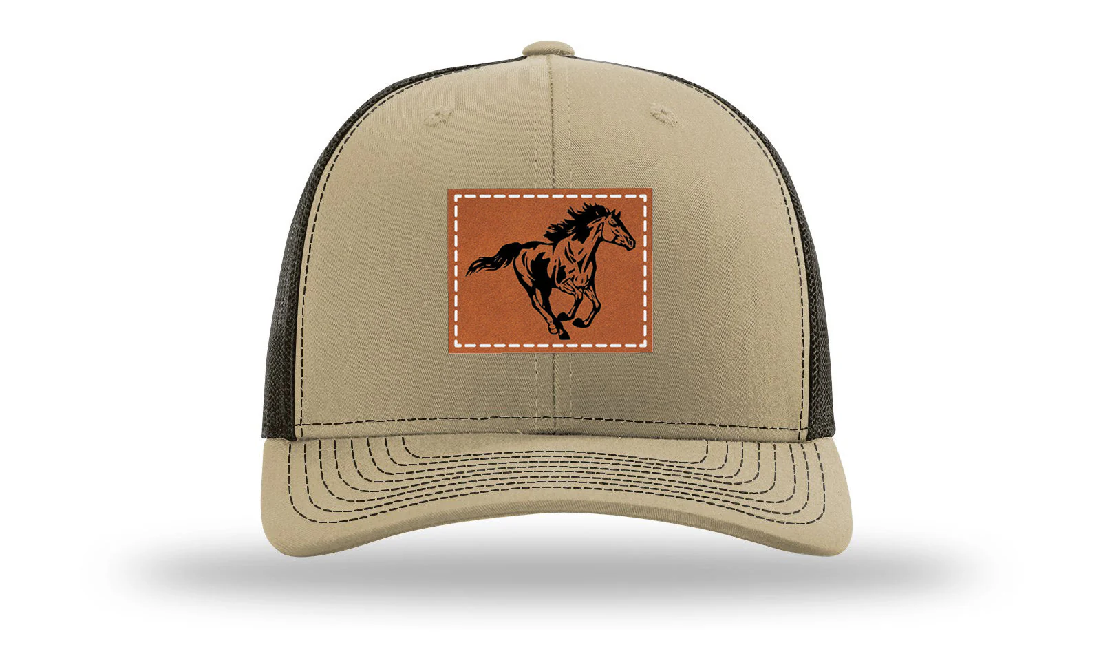Horse 3 Leather Patch Richardson 112 Hat - Image 24