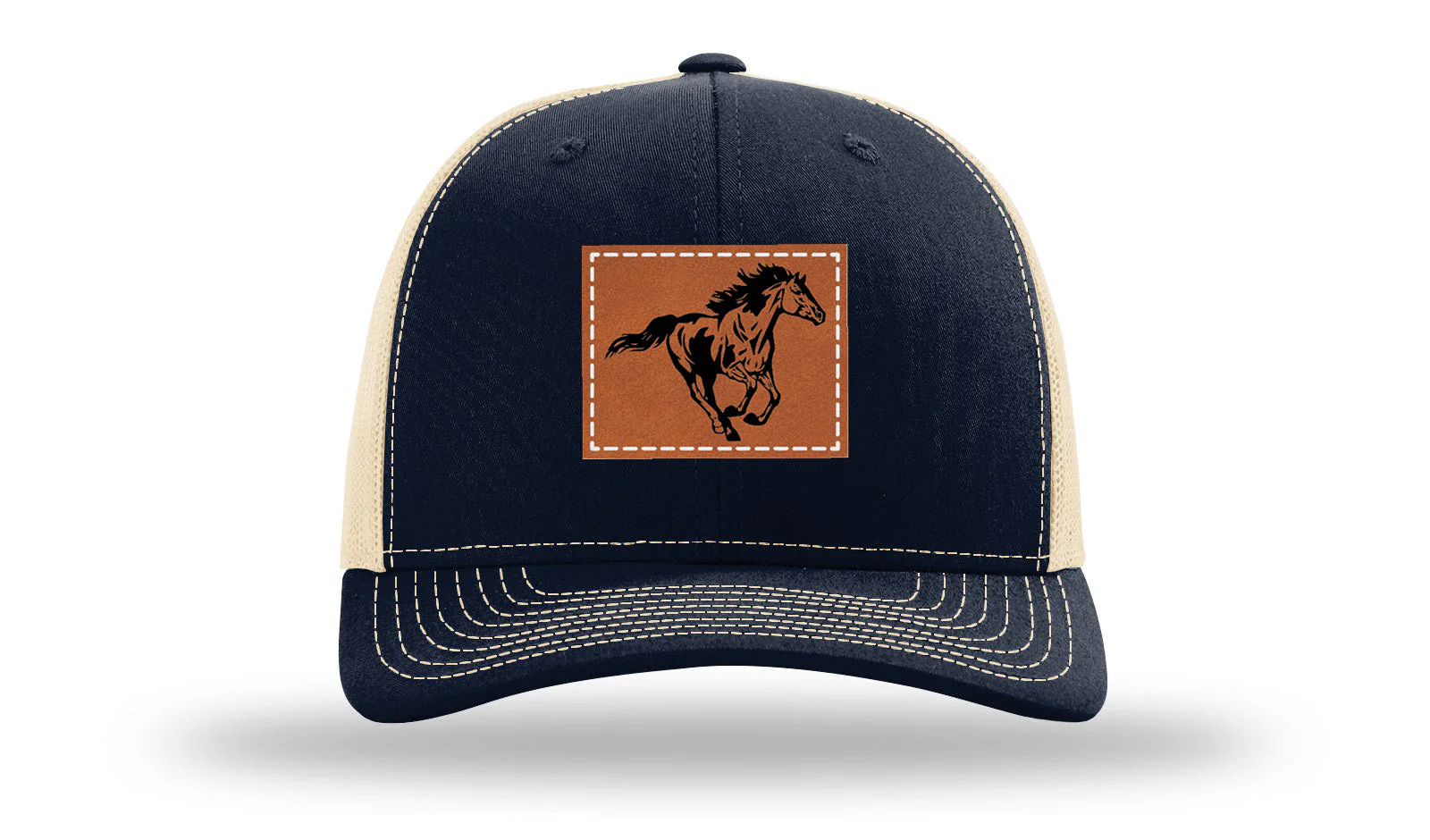 Horse 3 Leather Patch Richardson 112 Hat - Image 28