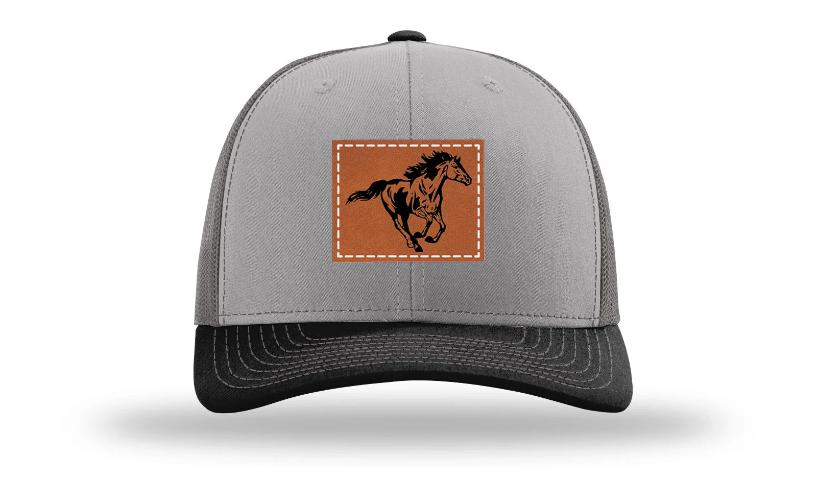 Horse 3 Leather Patch Richardson 112 Hat - Image 36