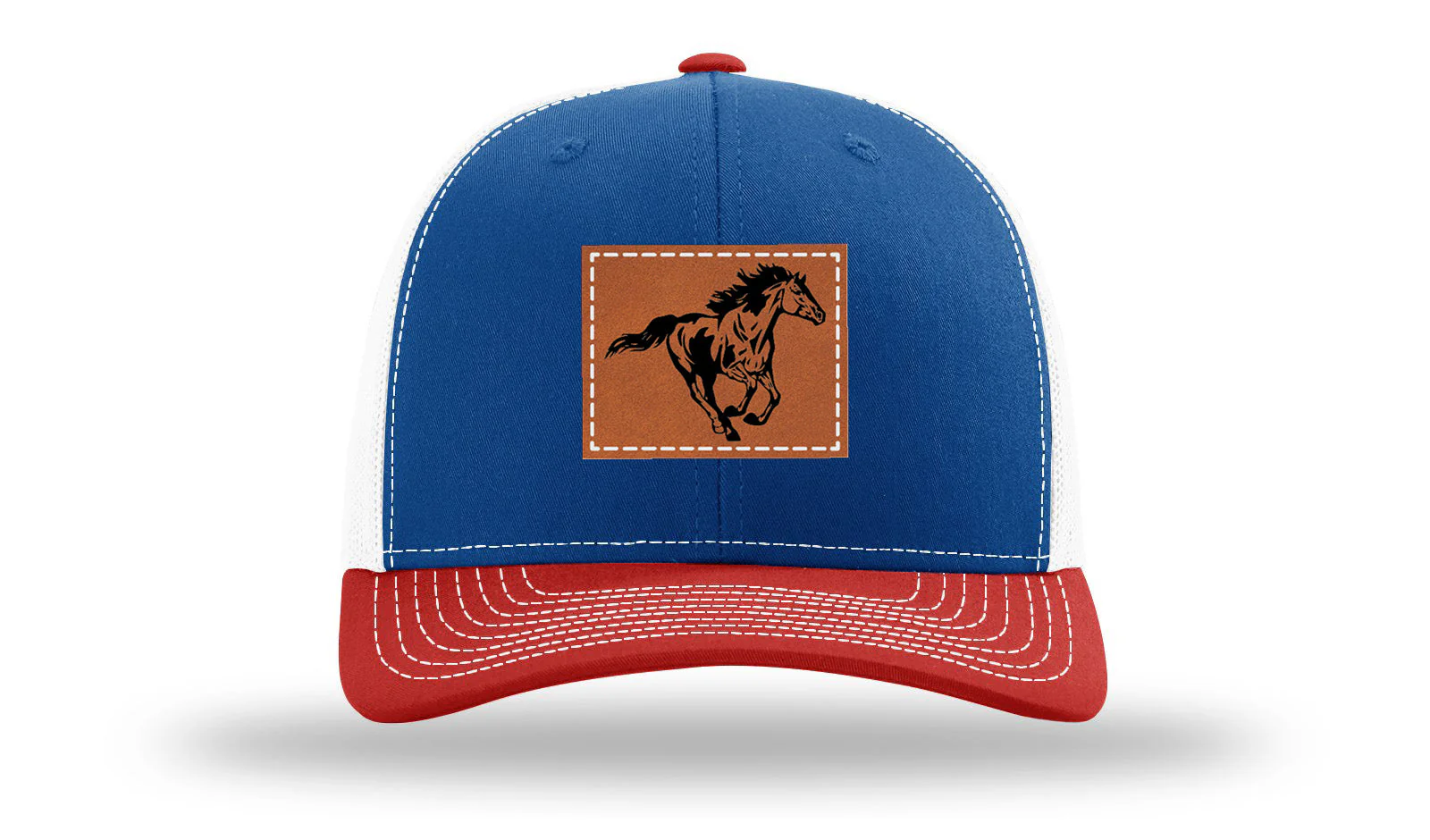 Horse 3 Leather Patch Richardson 112 Hat - Image 42