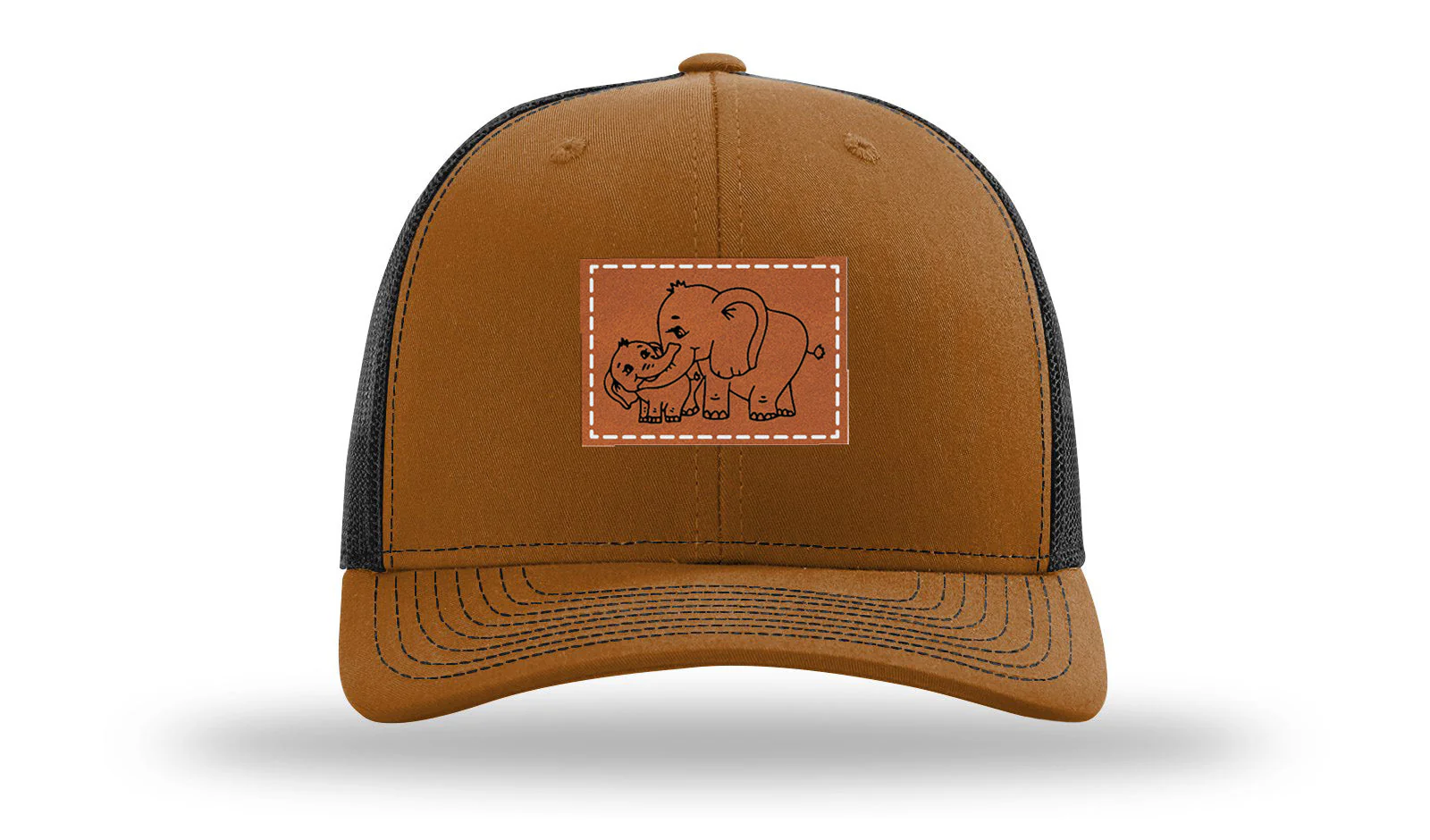 Elephants Leather Patch Richardson 112 Hat - Image 10