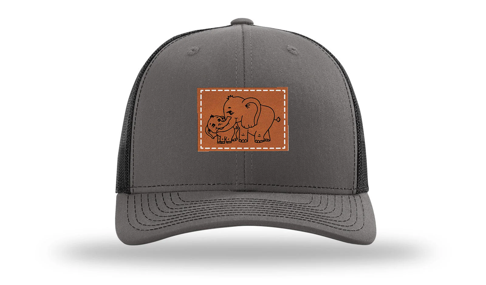 Elephants Leather Patch Richardson 112 Hat - Image 11