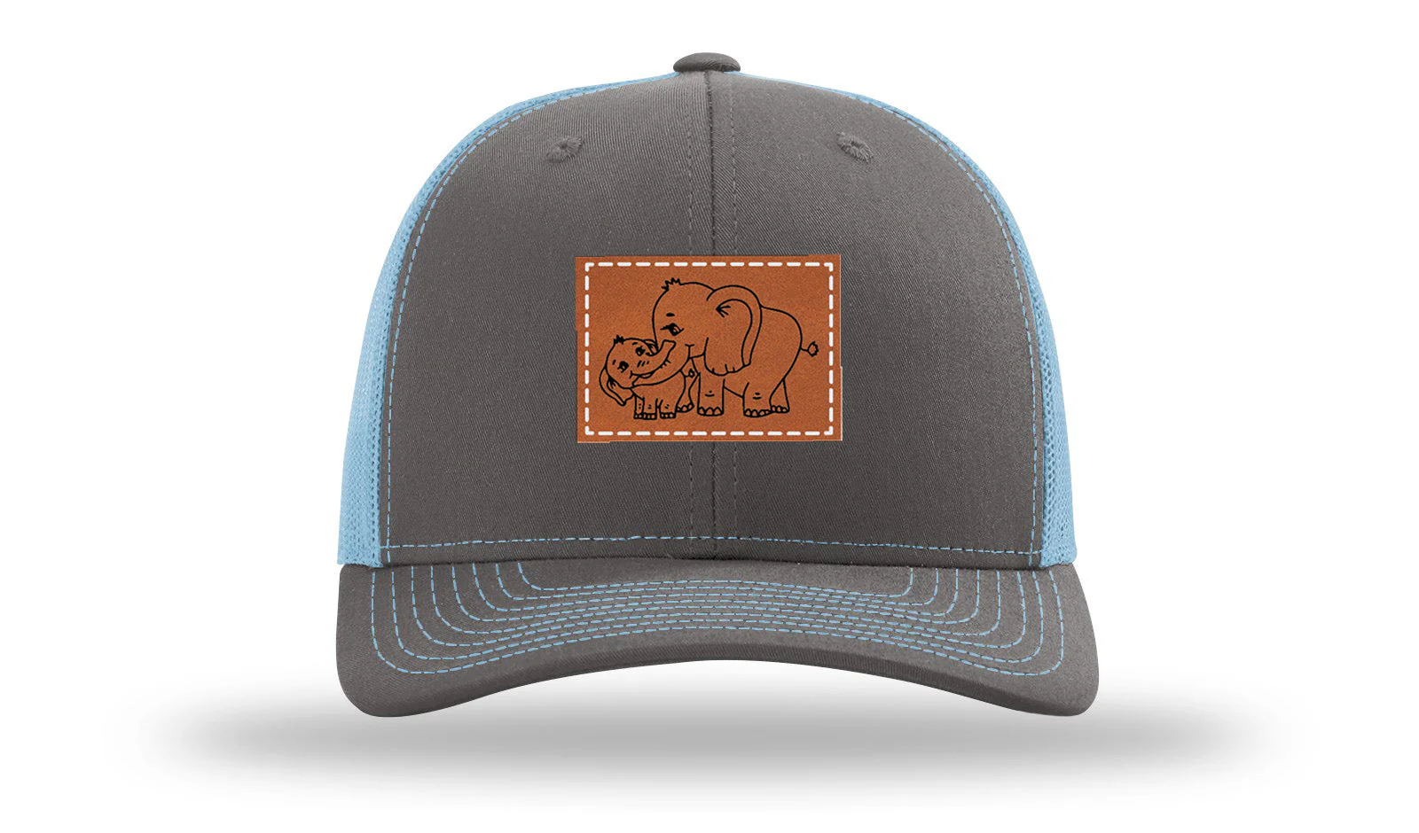 Elephants Leather Patch Richardson 112 Hat - Image 12