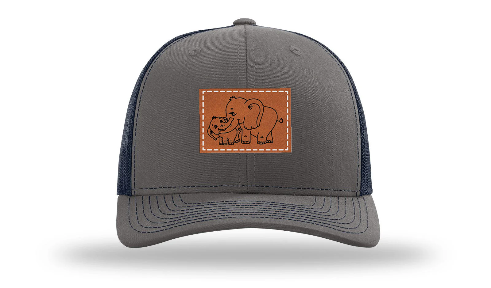 Elephants Leather Patch Richardson 112 Hat - Image 13